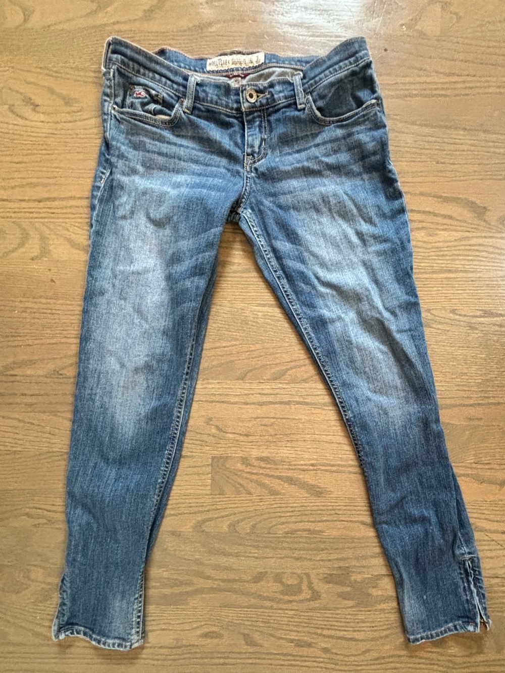 Y2K Vintage Hollister Skinny Jeans Zipper Ankle women’s size 5
